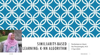 Similiarity based Learning_k-NN Algorithm