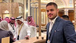 Mike Candel, elevando el café salvadoreño en Arabia Saudita.