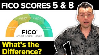 What’s the Difference between FICO Score 5 & 8?