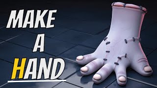 Sculpting a Stylized Hand - 1 Minute Guide