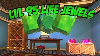 Wizard101: Jewel Crafting! - Lvl 95 Life Jewels