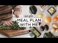 MEAL PLAN WITH ME | Planning + Shopping For a Week of Healthy (And Easy!) Meals