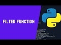 Filter function in python