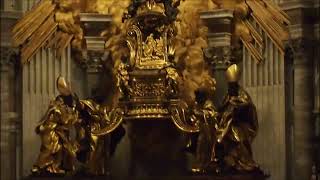 CATTEDRA di san Pietro   Cathedra Sancti Petri Apostoli, Altar of the Chair of St  Peter by Bernini