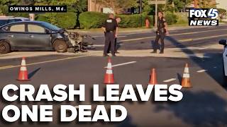 VIDEO: Aftermath of deadly Baltimore County crash