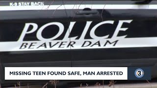 Missing teen found safe, alleged abductor arrested