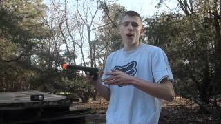 HFC Colt .25 Airsoft Gas Pistol Chrono/Shooting