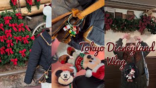 ENGsub) Tokyo Disneyland VLOG🎅✨/Christmas Disney/It's crowded!/Park food