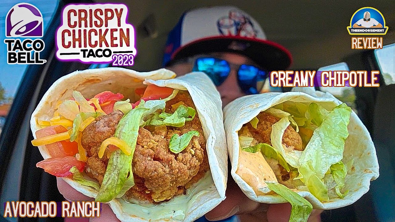 Taco Bell® Crispy Chicken Tacos Review! 🐔🌮 | BACK In 2023 ...