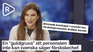 Mamma larmar om förskolan: \