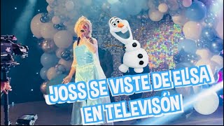 JOSS SE VISTE DE ELSA DE FROZEN EN TELEVISIÓN / LOS DESTRAMPADOS