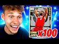 I Pulled 100 Dark Matters - NBA 2K21