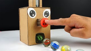 How to Make Marble Dispenser Machine from Cardboard