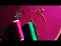 Ring knot flower embroidery idea|simple blouse design|Nuloviyam designers