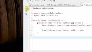 Using the Fast View feature in Eclipse