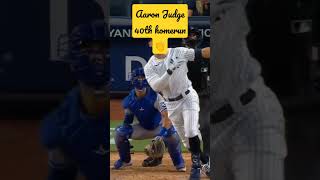 MLB: Aaron Judge 40th Homerun #aaronjudge