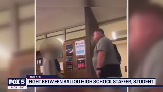 Fight between Ballou High School staffer, student | FOX 5 DC