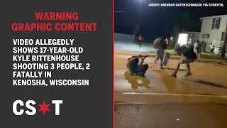 GRAPHIC: Video allegedly shows 17-year-old Kyle Rittenhouse shooting 3 people, 2 fatally in Kenosha