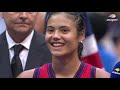 Emma Raducanu On-Court Interview  2021 US Open Final