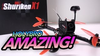 Holybro Shuriken X1 - AMAZING X-QUAD Flight & Full Review