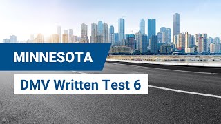 2024 Minnesota DMV Written Test #6