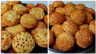 மிக சுலபமான பஞ்சு போன்ற ரவை இனிப்பு குழி பணியாரம்/sweet paniyaram resipe/instant sweet/rava resipe