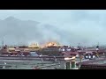 sacred tibetan monastery in lhasa hit by fire