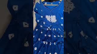 Blue colour suit for women 😍#fashion #kurti #blue #dress #weddingdress #outfit #shilpkaar #kurtisets