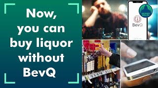 Selling liquor through BevQ app had brought down its sale by half