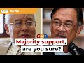 Did you really have majority support to be PM, Najib asks Anwar