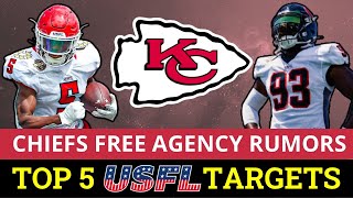 Kansas City Chiefs Free Agency Rumors: Top 5 USFL Players To Sign Ft. Kavontae Turpin & Chris Odom