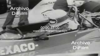 DiFilm - Pruebas de clasificacion Gran Premio Formula 1 de Alemania 1975