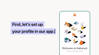 How to set up a profile on the Substack app