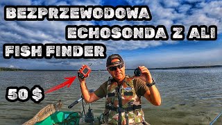 Test Echosonda Bezprzewodowa Fish Finder XJ-01 co to warte za 50 $ z Ali | W Poszukiwaniu Sandacza !