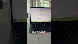 How to customize your google chrome theme! 🎀💻 || #googlechrome #google #tech #macbook #macbookair