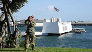 Seabees around the World Show their Navy Blue and Gold Support