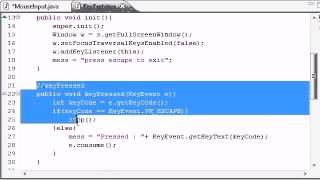 Java Game Development 32 Final Mouse Input