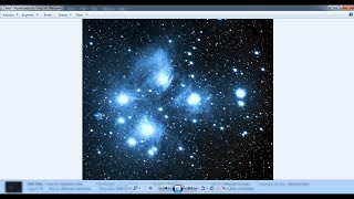 Processing Pleiades star Cluster / M45