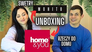 HAUL - rzeczy do domu 🛒home\u0026you i swetry z MOHITO 🏡 Gosia i Miłosz Vlog