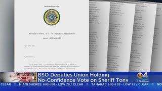 Broward Sheriff Gregory Tony Faces No-Confidence Vote