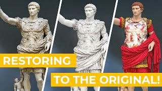 Restoring Augustus caesar statue to the original state! + Facts
