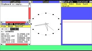 Multitasking in Windows 1.0