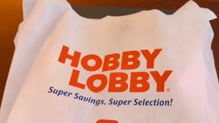 HOBBY LOBBY CRAFT HAUL AND MORE