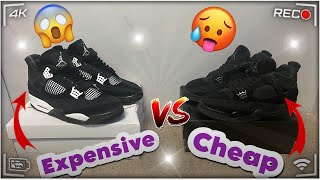 Expensive Vs Cheap Jordan 4 [Which Is Better?]