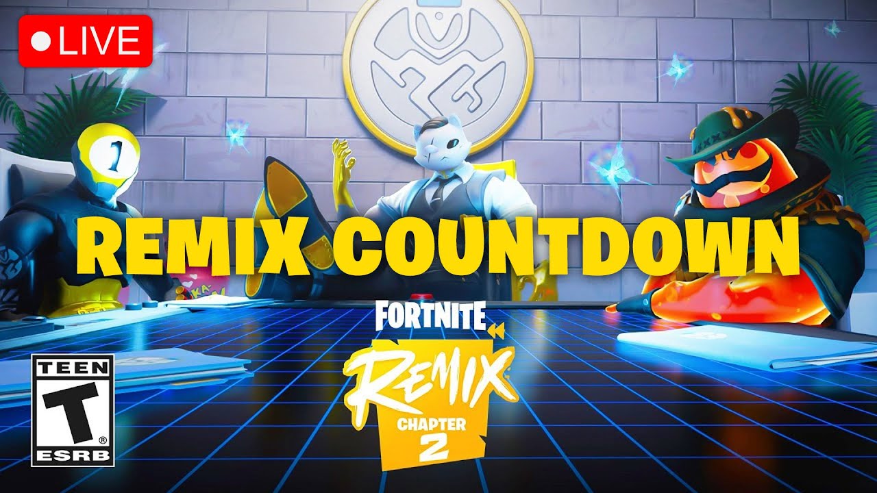 рџ ґlive Chapter 2 Remix Countdown Vertical Stream Fortnite Shorts