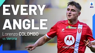 Colombo’s stunning curler beats Montipò | Every Angle | Verona-Monza | Serie A 2023/24