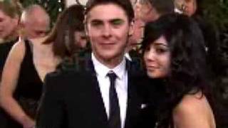 Zac Efron and Vanessa Hudgens at the Red Carpet