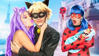 Ladybug and Cat Noir Got Divorced / My Superhero Parents Got Divorced!