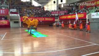 廣東省龍獅麒麟錦標賽2015(南獅傳統) @香港温健安龍獅體育總會