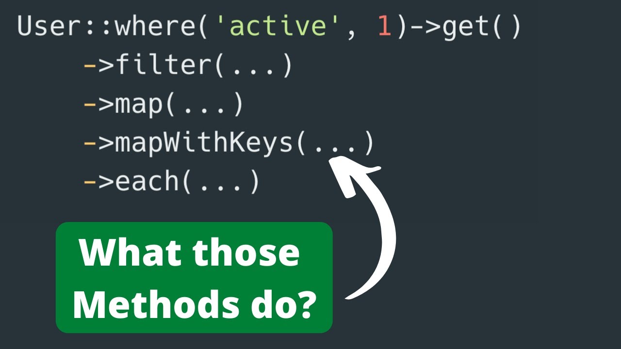 Laravel Collections: 5 Methods With Real Examples - YouTube